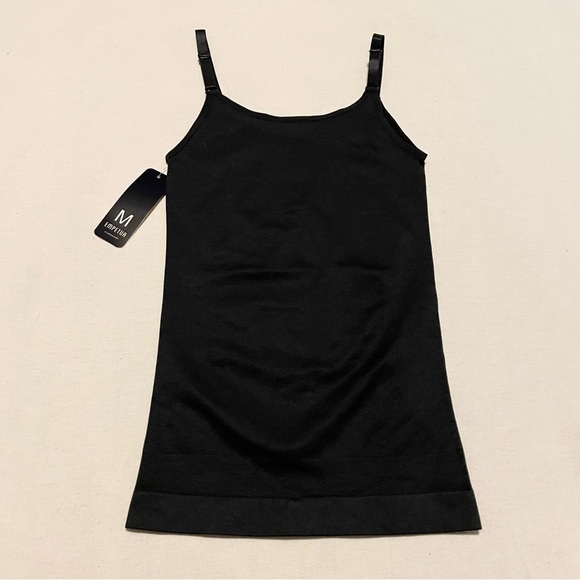 Empetua Shaper Cami Womens Medium Black Compression Adjustable Straps - Picture 9 of 15